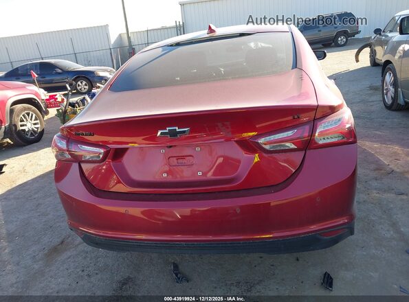 1G1ZD5ST4MF045504 2021 CHEVROLET MALIBU Red 