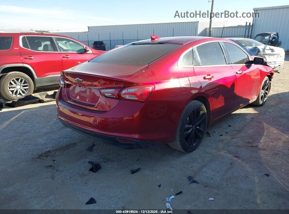 1G1ZD5ST4MF045504 2021 CHEVROLET MALIBU Red 