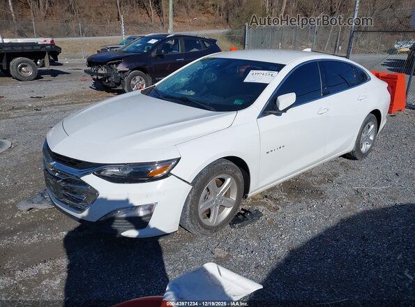 1G1ZD5ST4NF179141 2022 CHEVROLET MALIBU White წინა მარცხენა ხედი სამი მეოთხედიდან