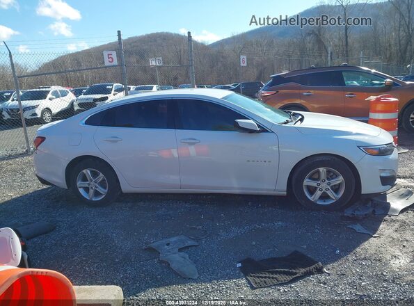 1G1ZD5ST4NF179141 2022 CHEVROLET MALIBU White უკანა სალონის ხედი