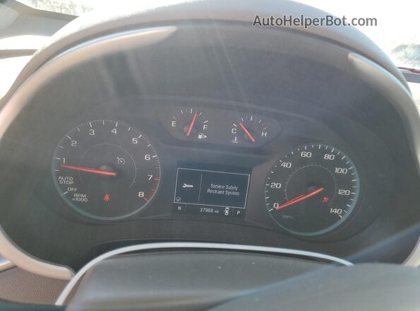1G1ZD5ST5NF193601 2022 CHEVROLET MALIBU Белый Вид щитка приборов