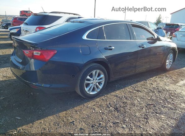 1G1ZD5ST7JF153031 2018 CHEVROLET MALIBU Dark Blue Tył prawy