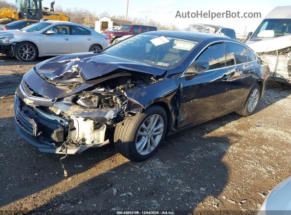 1G1ZD5ST7JF153031 2018 CHEVROLET MALIBU Dark Blue Przód lewy