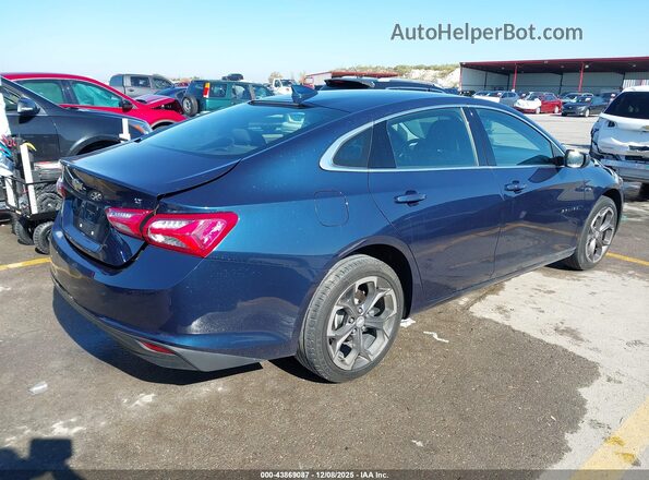 1G1ZD5ST9NF191866 2022 CHEVROLET MALIBU Синий Задняя правая четверть