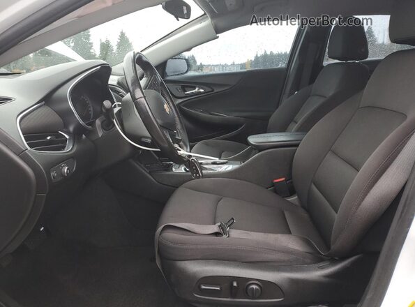 1G1ZD5STXMF084436 2021 CHEVROLET MALIBU Белый Вид салона спереди