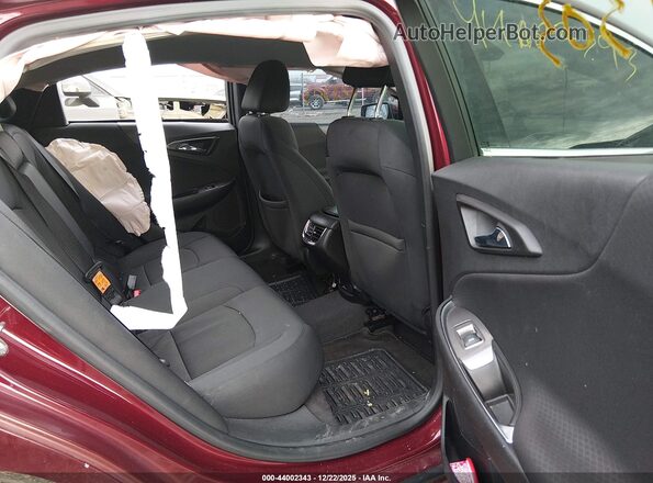 1G1ZE5ST3GF321303 2016 CHEVROLET MALIBU Red VIN կոդի պիտակի տեսք