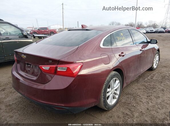 1G1ZE5ST3GF321303 2016 CHEVROLET MALIBU Red Հետևի աջ