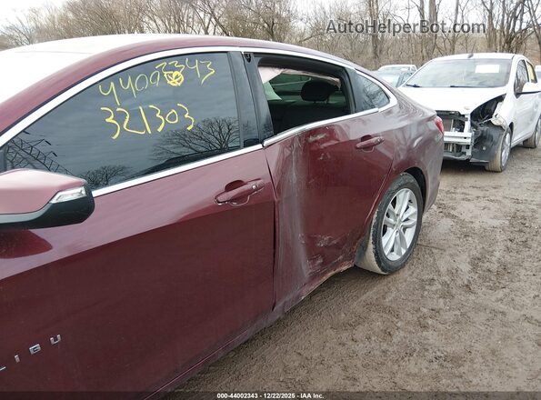 1G1ZE5ST3GF321303 2016 CHEVROLET MALIBU Red 