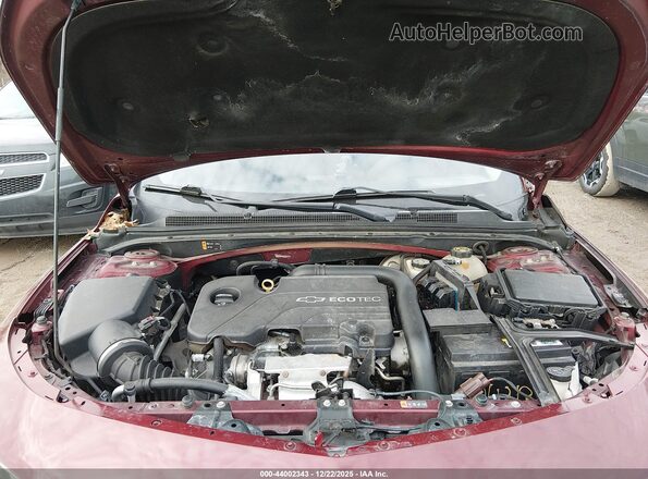 1G1ZE5ST3GF321303 2016 CHEVROLET MALIBU Red Հետևի տեսք