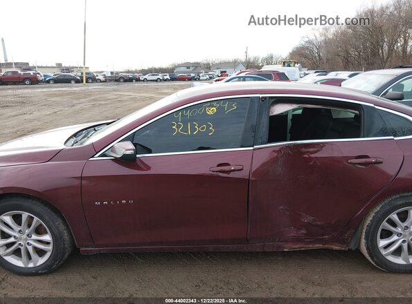 1G1ZE5ST3GF321303 2016 CHEVROLET MALIBU Red Սալոնի հետևի տեսք