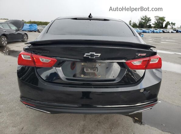 1G1ZG5ST0NF204186 2022 CHEVROLET MALIBU Black უკანა ხედი