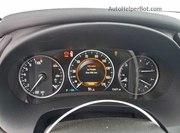 1G4ZP5SS4KU127503 2019 BUICK LACROSSE Gray Instrument cluster view