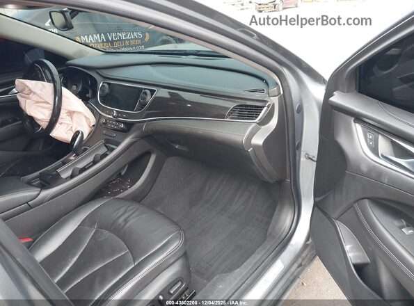 1G4ZP5SS6JU145547 2018 BUICK LACROSSE Gray Widok wnętrza z przodu