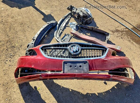 1G4ZP5SSXJU141226 2018 BUICK LACROSSE Red 