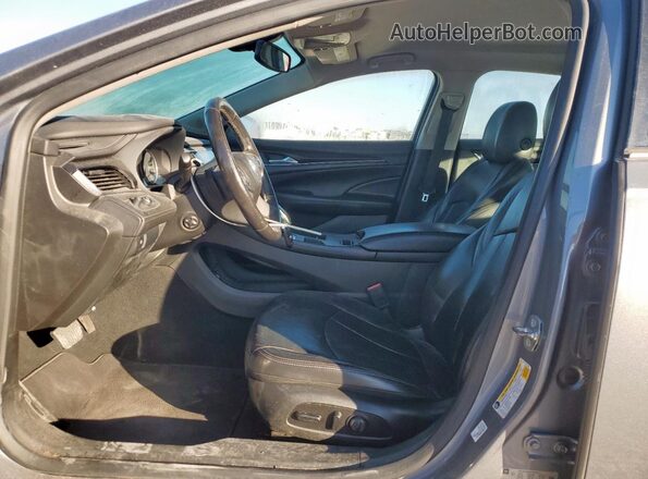 1G4ZP5SZ6JU123531 2018 BUICK LACROSSE Gray წინა სალონის ხედი