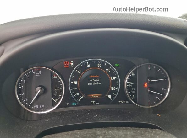 1G4ZR5SS5KU118481 2019 BUICK LACROSSE Silver Սարքավորումների վահանակի տեսք
