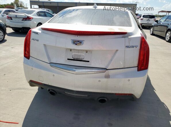 1G6AB5SX0G0174816 2016 CADILLAC ATS Белый Вид салона спереди