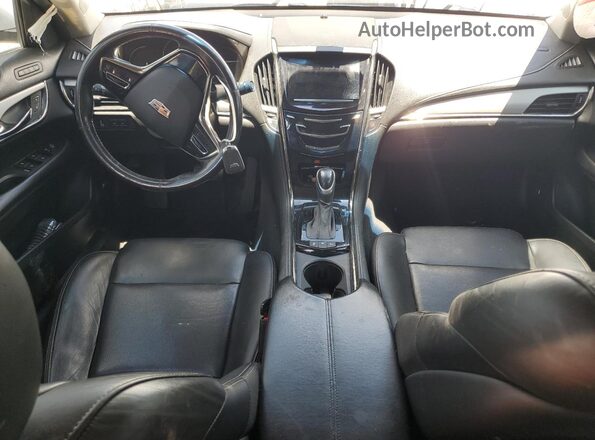 1G6AB5SX2J0162593 2018 CADILLAC ATS Серебряный Вид панели приборов