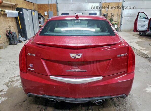 1G6AF5RX7J0152510 2018 CADILLAC ATS Red 