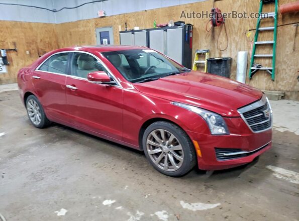 1G6AF5RX7J0152510 2018 CADILLAC ATS Red 