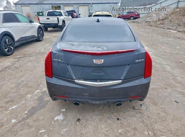 1G6AH5RX3G0130992 2016 CADILLAC ATS Gray Widok z tyłu