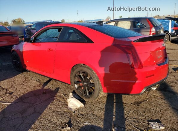 1G6AL1RY2K0111939 2019 CADILLAC ATS-V Red Trasero izquierdo