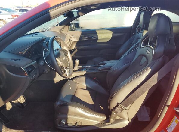 1G6AL1RY2K0111939 2019 CADILLAC ATS-V Red Vista interior delantera