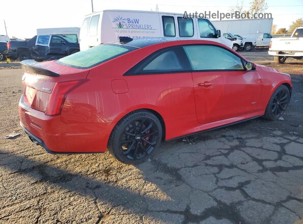 1G6AL1RY2K0111939 2019 CADILLAC ATS-V Red Trasero derecho