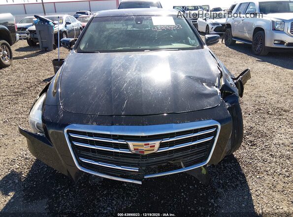 1G6AP5SX1J0164675 2018 CADILLAC CTS Черный Вид щитка приборов