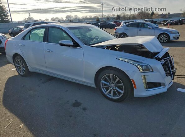 1G6AX5SS8K0133722 2019 CADILLAC CTS Белый Передняя правая четверть