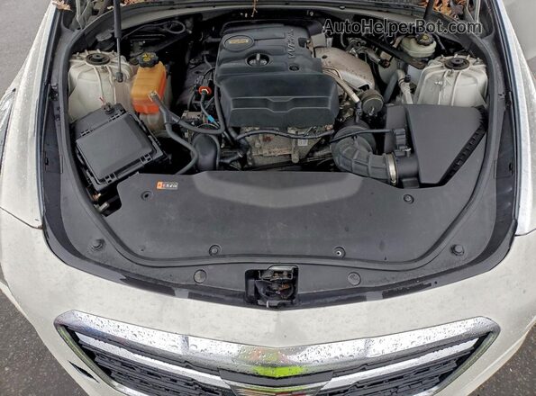 1G6AX5SX9G0117161 2016 CADILLAC CTS Белый Вид задней части салона
