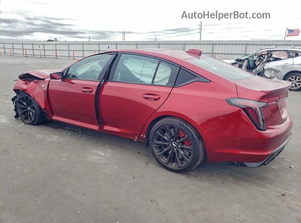 1G6D35R63T0810064 2026 CADILLAC CT5 Красный Задняя левая четверть