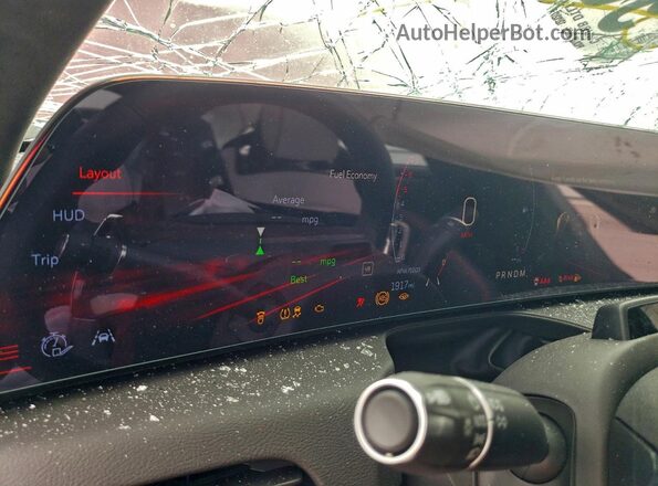 1G6D35R63T0810064 2026 CADILLAC CT5 Красный Вид щитка приборов