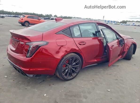 1G6D35R63T0810064 2026 CADILLAC CT5 Красный Задняя правая четверть