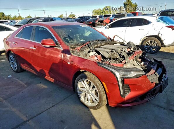 1G6DA5RK4L0139894 2020 CADILLAC CT4 Red Przód prawy