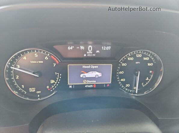 1G6DA5RK7P0105244 2023 CADILLAC CT4 Black ხელსაწყოთა პანელის ხედი