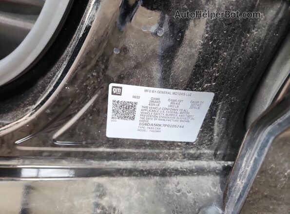 1G6DA5RK7P0105244 2023 CADILLAC CT4 Black ძრავის განყოფილების ხედი