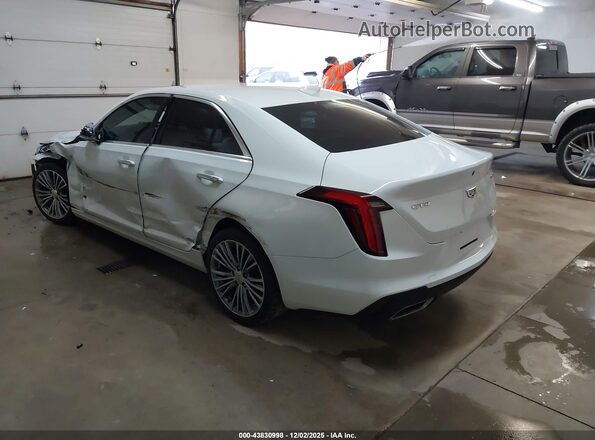 1G6DA5RK8L0153460 2020 CADILLAC CT4 White Trasero izquierdo