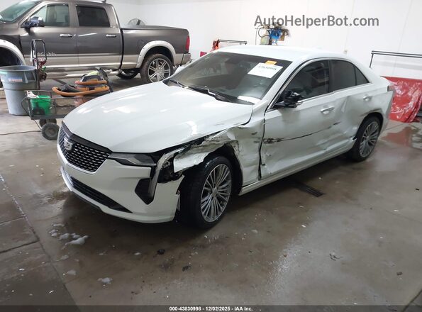 1G6DA5RK8L0153460 2020 CADILLAC CT4 White Vista tres cuartos delantera izquierda