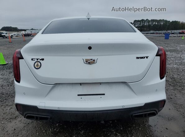 1G6DB5RK7M0145641 2021 CADILLAC CT4 White Հետևի տեսք