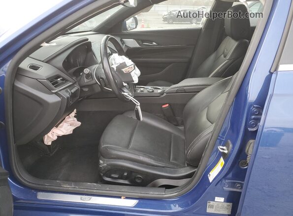 1G6DB5RL4L0123376 2020 CADILLAC CT4 Blue Widok wnętrza z przodu