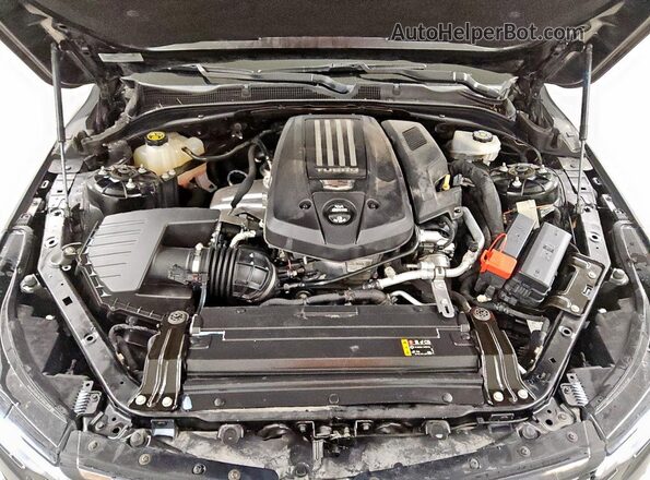 1G6DB5RL5L0153776 2020 CADILLAC CT4 Black Widok wnętrza z tyłu