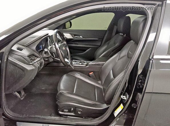 1G6DB5RL5L0153776 2020 CADILLAC CT4 Black Widok wnętrza z przodu