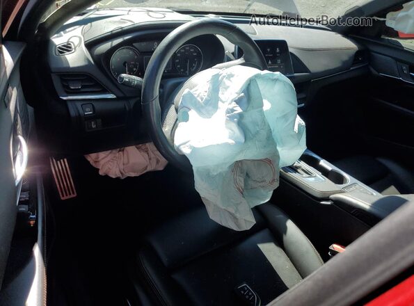 1G6DC5RK4M0145531 2021 CADILLAC CT4 Red Widok deski rozdzielczej