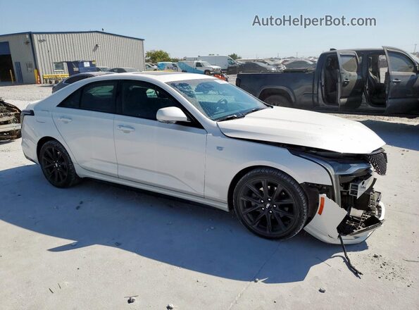 1G6DC5RK7M0117819 2021 CADILLAC CT4 Белый Передняя правая четверть
