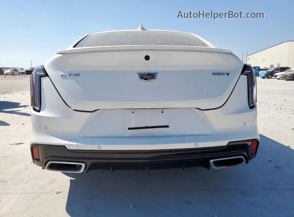 1G6DC5RK7M0117819 2021 CADILLAC CT4 Белый Вид сзади
