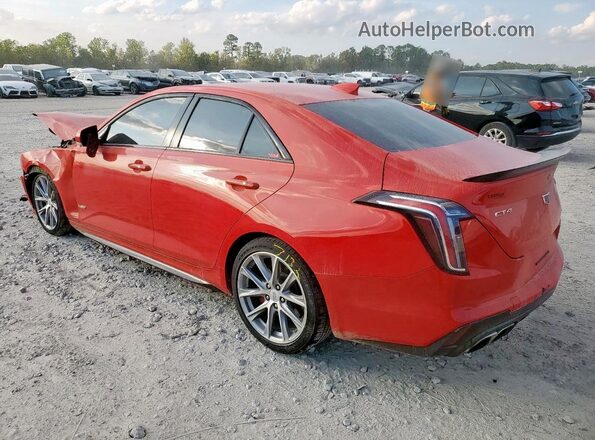 1G6DD5RL5M0146208 2021 CADILLAC CT4 Red უკანა მარცხენა