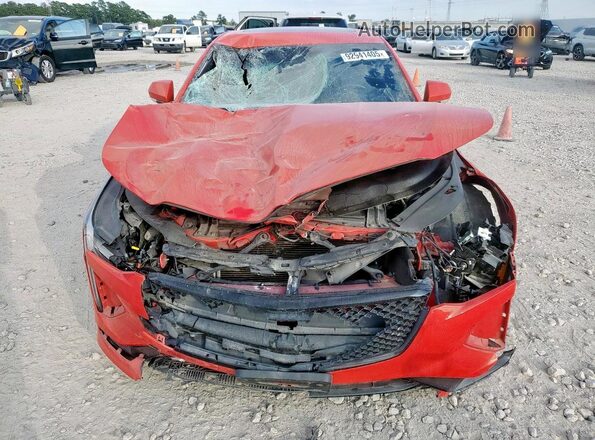 1G6DD5RL5M0146208 2021 CADILLAC CT4 Red წინა ხედი