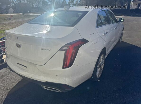 1G6DF5RK0P0119441 2023 CADILLAC CT4 White Դիմացի տեսք