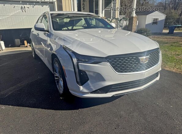 1G6DF5RK0P0119441 2023 CADILLAC CT4 White Հետևի ձախ
